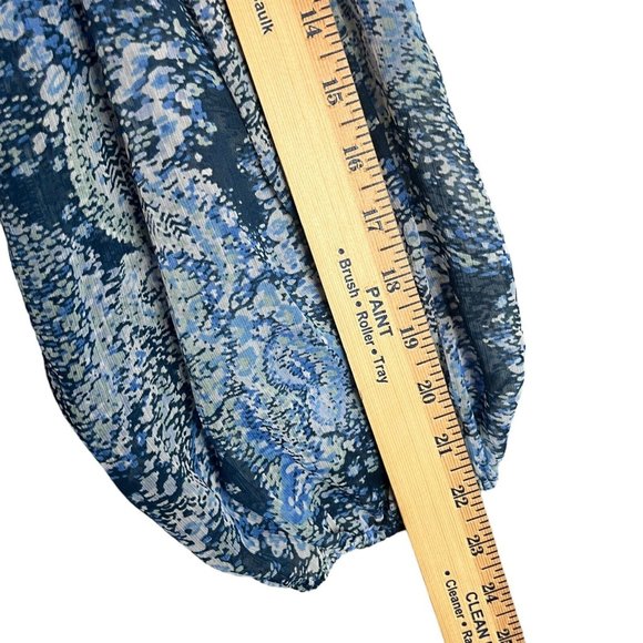 Joie Limited Edition Women’s Medium Maxi Dress Parisian Paisley Blue NWT Boho - Picture 12 of 13